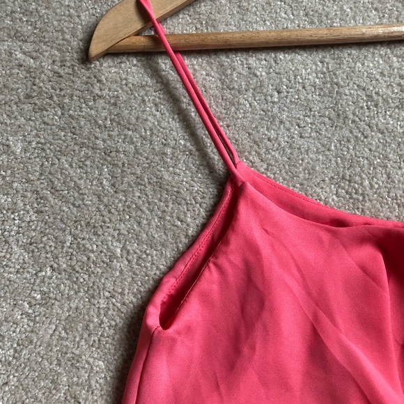 Iris Design Chiffon Ruffle Dress - Picture 2 of 6